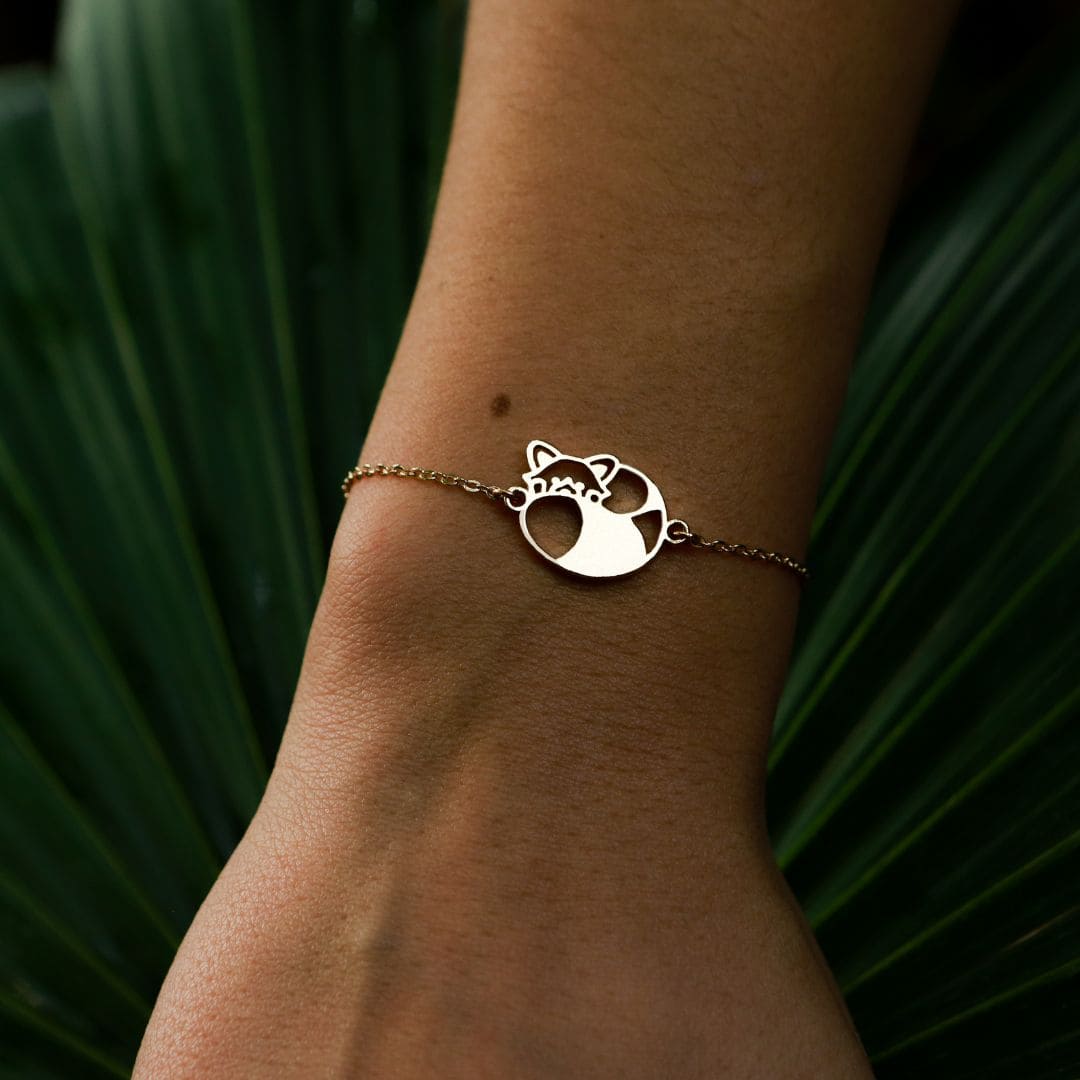 Bracelet Panda Roux