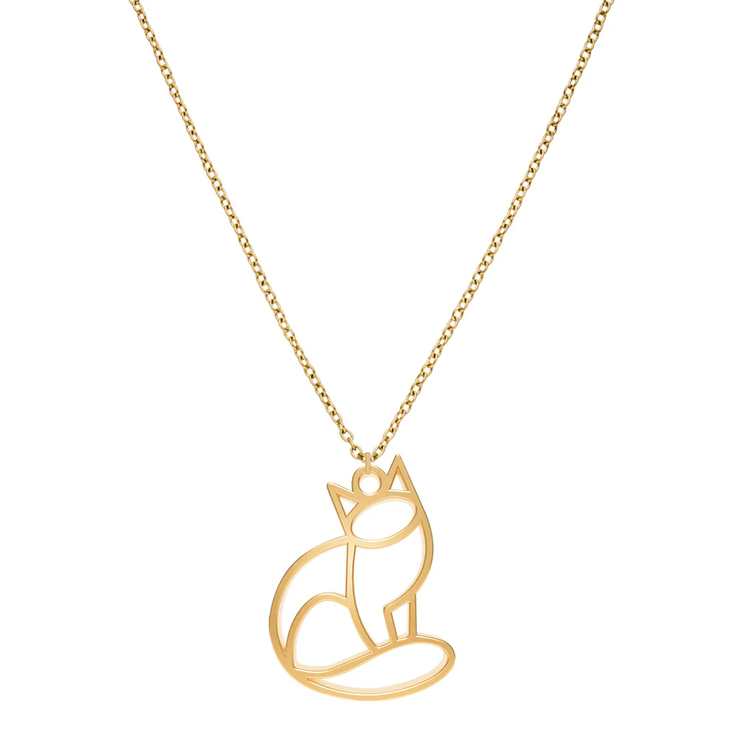 Collier Chat - Image 3