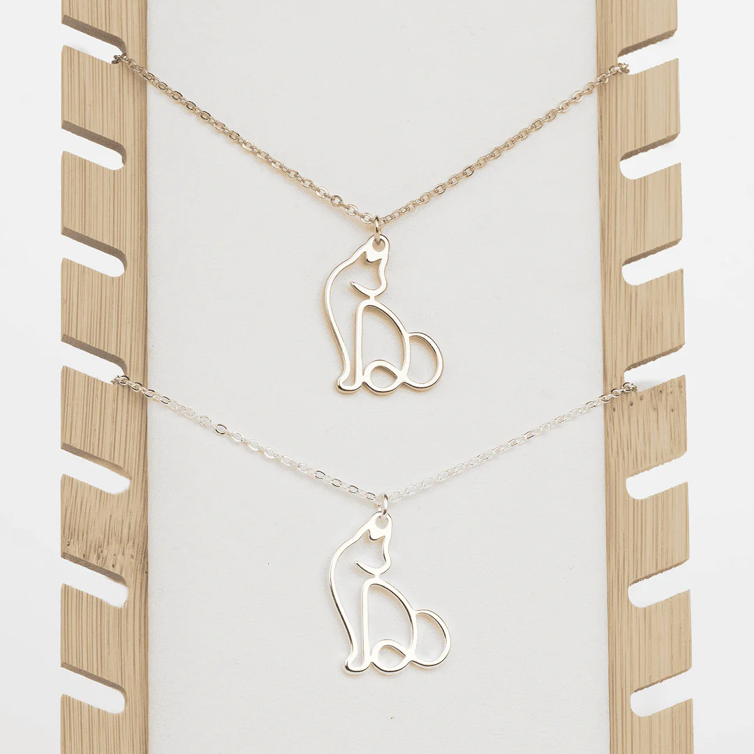 Collier Chat One Line - Image 2