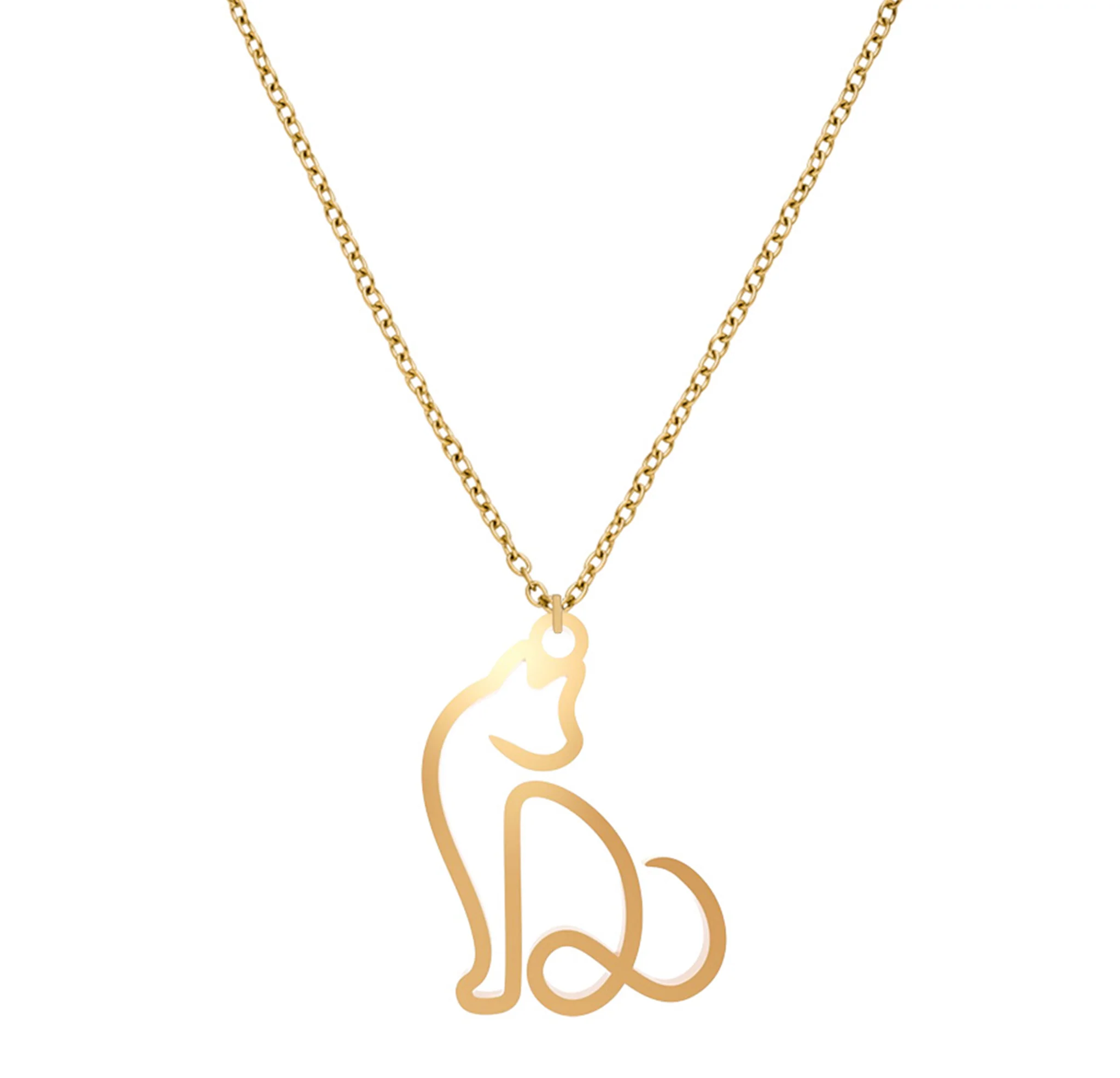 Collier Chat One Line - Image 3